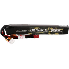 Gens Ace 25C 1500mAh 2S1P 7.4V Airsoft Gun Lipo Battery with T Plug