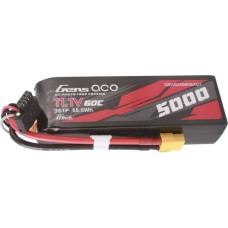 Gens Ace G-Tech 5000mAh 11.1V 60C 3S1P Short-Size Lipo With XT60 Plug