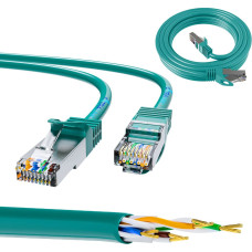 Extralink Kat.6 FTP 0.5m | LAN Patchcord | Copper twisted pair, 1Gbps