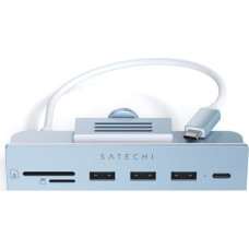 Satechi USB-C Clamp Hub for 24 iMac blue