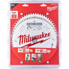 Milwaukee ZESTAW TARCZ TWIN PACK 254mm x 30mm 60z+80zz /2szt.