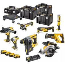 Dewalt ZESTAW COMBO 18V DCK853P4T (DCD996 + DCF887 + DCS565 + DCS367 + DCS356 + DCH273 + DCG405 + DC