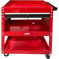 Awtools AW 3-TIER ROLLING TOOL TROLLEY w/ DRAWER