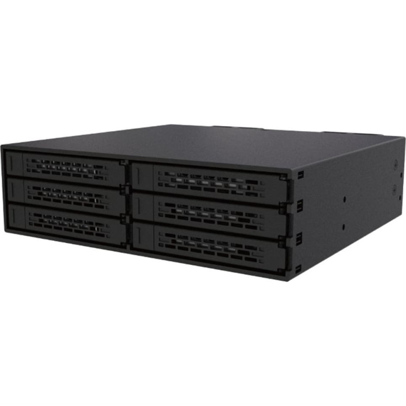Icy Dock IcyDock MB996SP-6SB black - Backplane 6x2.5 inch HDD/SSD