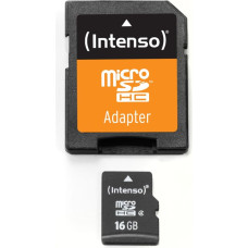 Intenso microSD 16GB 5/21 Class 4 +AD