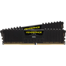 Corsair DDR4 16GB 2666 Kit - Black - CMK16GX4M2A2666C16 - Vengeance LPX