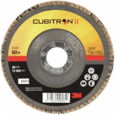 3M Lameļu disks Cubitron II 969F 125mm P60+, 3M