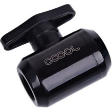 Alphacool Eiszapfen 2 way ball valve, deep black - 17142