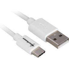 Sharkoon USB 2.0 A - USB C Adapter - white - 3m