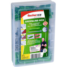 Fischer master box greenline SX S plus A2 - dowel - 120 pieces - with screws