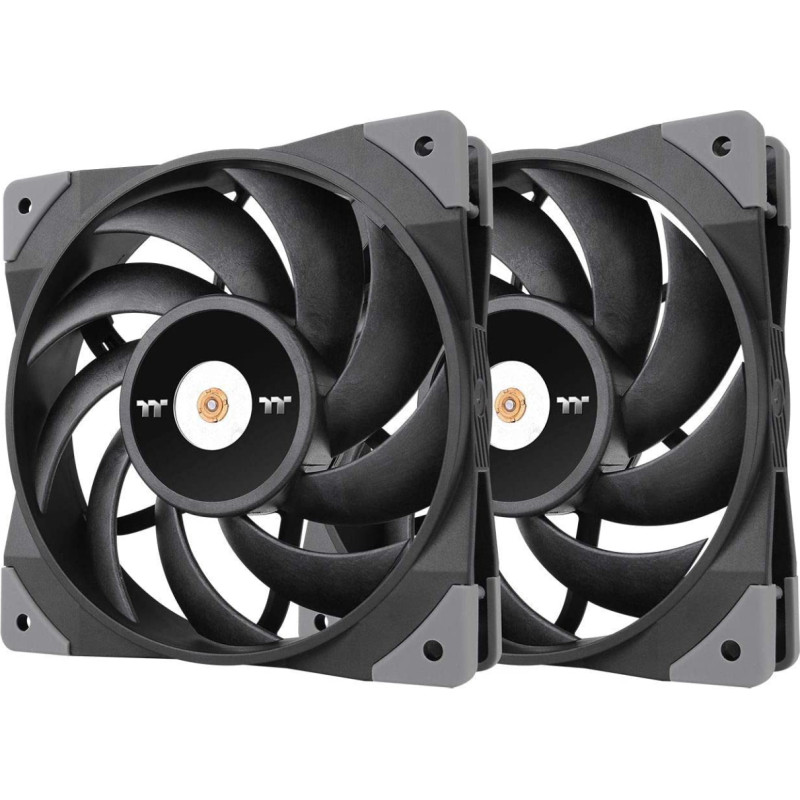 Thermaltake TOUGHFAN 12 Radi.Fan 2P black 120x120x25 - CL-F082-PL12BL-A