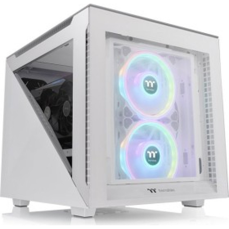 Thermaltake Divider 200 TG white mATX - CA-1V1-00S6WN-00