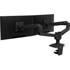 Ergotron LX Dual Side-by-Side Arm black