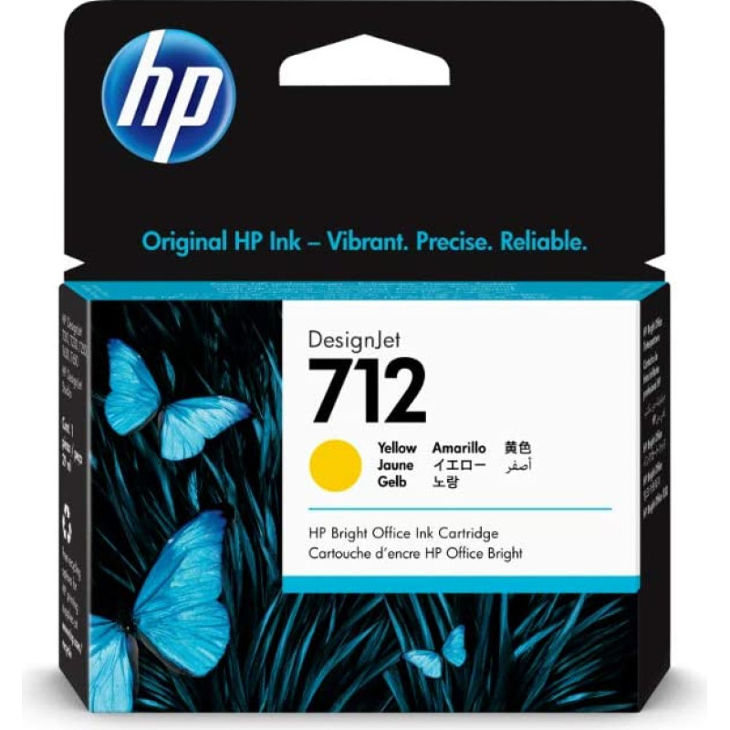HP No. 712 Ink Yellow