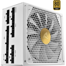 Sharkoon REBEL P30 Gold 1000W ATX3.0, PC power supply (white, 1x 12VHPWR, 4x PCIe, cable management, 1000 watts)