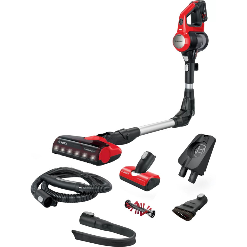 Bosch Unlimited 7 ProAnimal BBS711ANM, stick vacuum cleaner (red/black, POWER FOR ALL ALLIANCE)