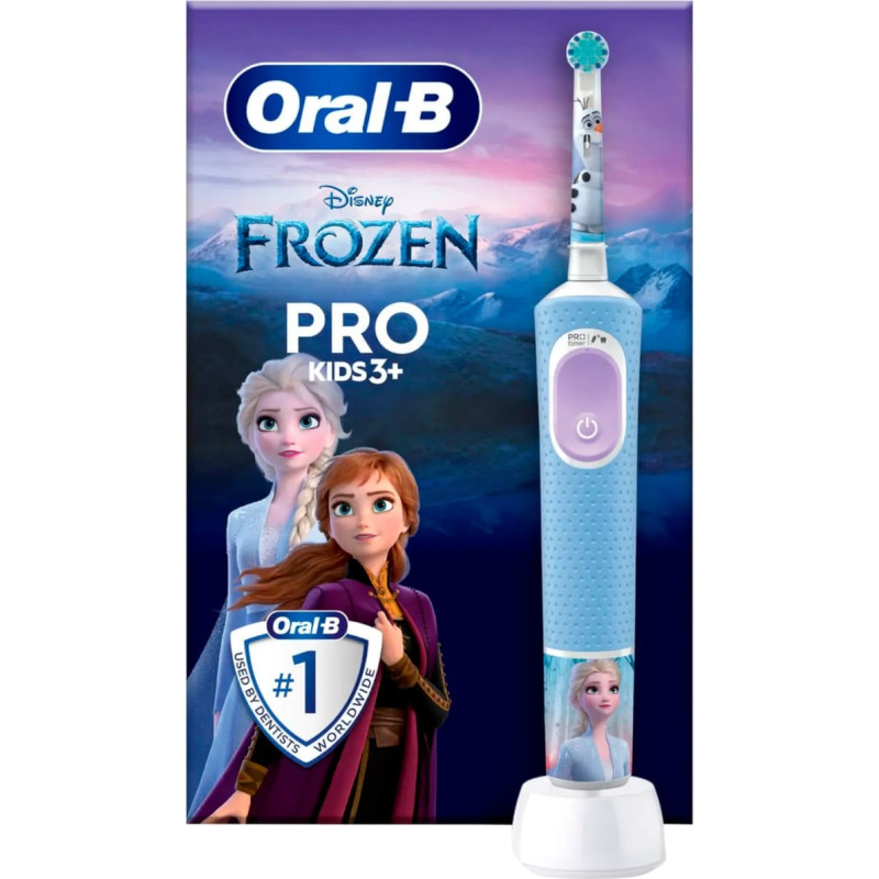Oral-B Braun Oral-B Vitality Pro 103 Kids Frozen, Electric Toothbrush (light blue/white)