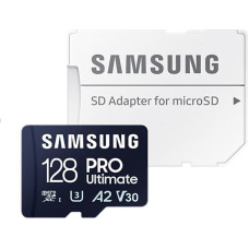 Samsung Memory card microSD MB-MY128SA/WW Pro Ultimate 128GB + Adapter