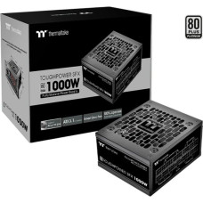 Thermaltake TT Toughpower SFX Platinum 1000W, PC power supply (black, 1x 12VHPWR, 2x PCIe, cable management, 1000 watts)