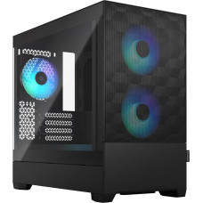 Fractal Design Pop Mini Air RGB black TG Clear Tint, Tower Case (black)