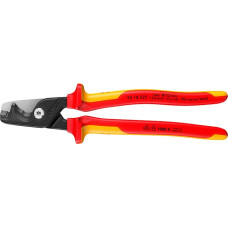 Knipex StepCut XL cable cutters 95 18 225 VDE, cutting pliers (red/yellow, length 225mm)