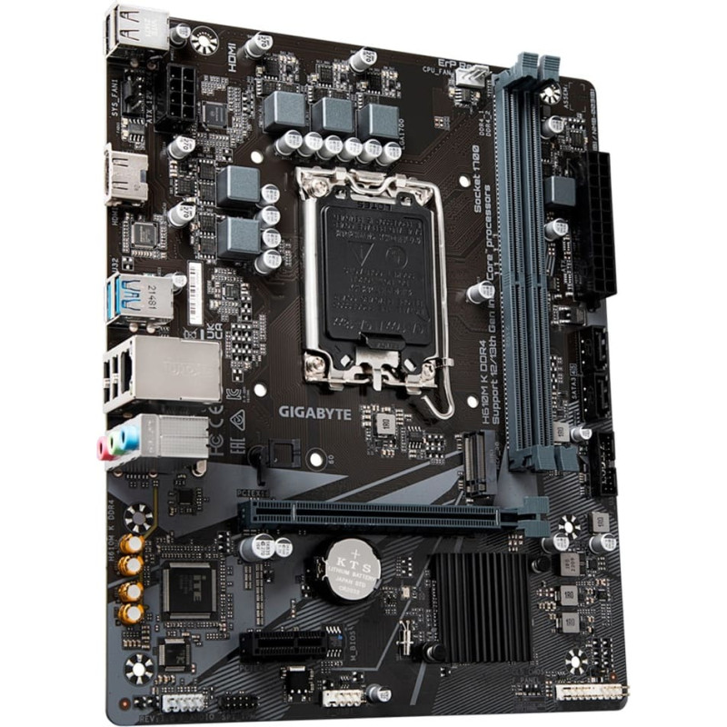 Gigabyte H610M K DDR4 - Socket 1700 - motherboard