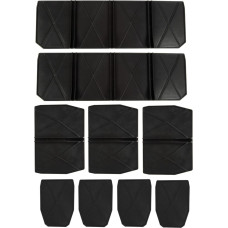 Einhell system case plastic compartment set, 9 pieces, insert (black, for E-Case SC, E-Case SF)