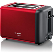 Bosch Compact Toaster Design Line TAT3P424DE (red / black)