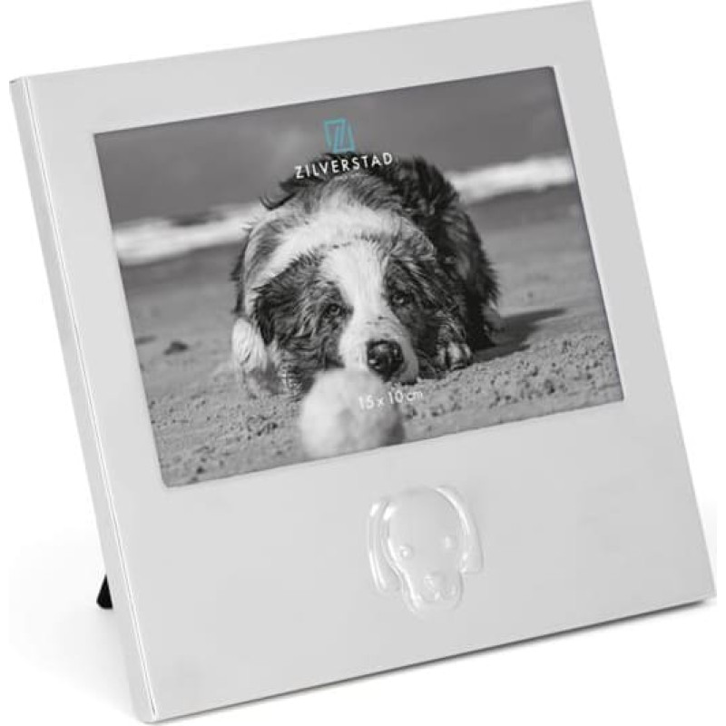 Zilverstad Hund            15x10 Metall Portrait          6916231