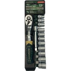 Rockforce ZESTAW KLUCZY  13el. 3/8"  8-19mm