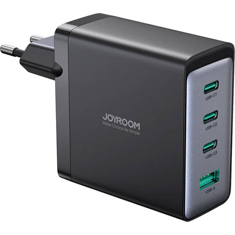 Joyroom Wall charger JOYROOM  GaN JR-TCG04EU 100W 3C1A + Cable 1.2m