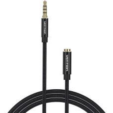 Vention Cable Audio TRRS 3.5mm Male to 3.5mm Female Vention BHCBJ 5m Black