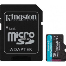 Kingston Canvas Go! Plus 1 TB microSDXC, memory card (black, UHS-I U3, Class 10, V30, A2)