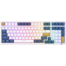 Mechanical keyboard Royal Kludge RK98 RGB, Red switch (blue)