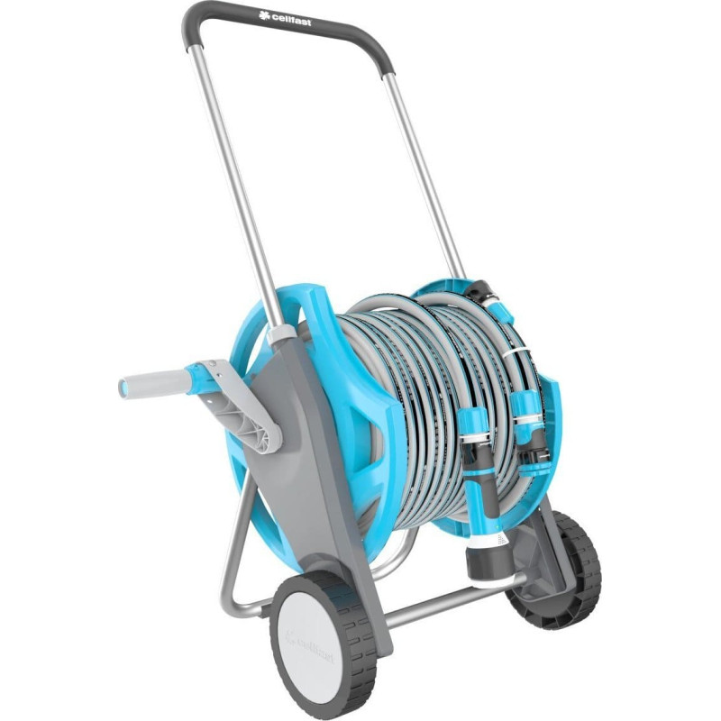 Cellfast Gardening set Discover drum for hose + hose + accessories (55-630)