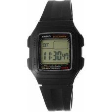 Casio Zegarek Casio Zegarek Męski CASIO F-201WA-1ADF 10 Bar Do pływania