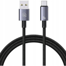 Usams Kabel USB Usams USB-A - USB-C 1.2 m Czarny (USA1053)