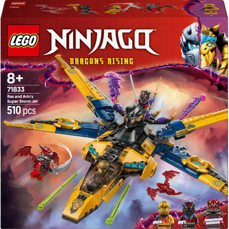 Lego 71833 Ninjago Ra's and Arin's Super Striker
