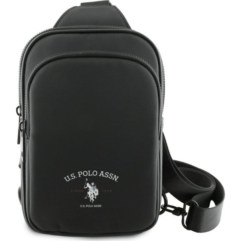 U.s. Polo Assn US Polo Petit Pique Crossbody Arch Phone Bag Black