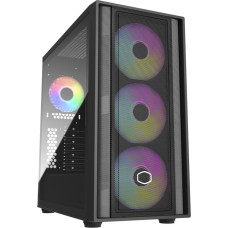 Cooler Master MasterBox 600, tower case (black, tempered glass)