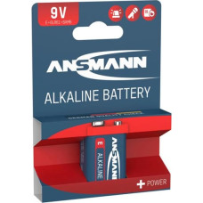 Ansmann 1 Ansmann Alkaline 9V block red-line