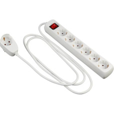 REV Multiple Socket Outlet 6+1 2m, white, Powersplit