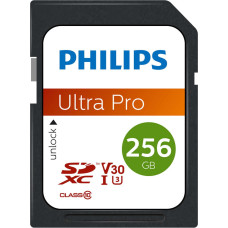 Philips SDXC Card          256GB Class 10 UHS-I U3 V30 A1