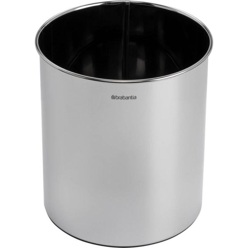 Brabantia Waste Paper Bin 7 L steel glossy