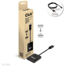 Club3D I/O ADAPTER DP TO DP/DUAL CSV-7200 CLUB3D