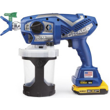 Graco PISTOLET DO MALOWANIA ULTRA AIRLES ( 2 x AKU. 2AH DEWALT+ ŁAD. ) + TORBA