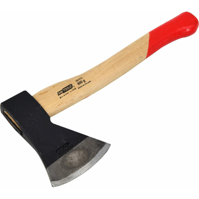 Awtools AW CHOPPING AXE 0.8 kg/ WOOD HANDLE BL