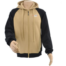 Awtools AW WORK ZIP HOODIE T6 BEIGE-BLACK/ XL