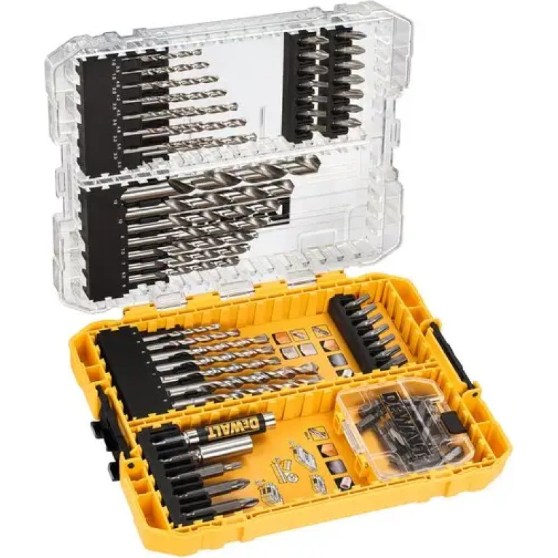 Dewalt bit and drill set DT70761 72 pcs. - DT70761-QZ