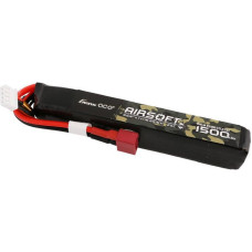 Gens Ace 25C 1500mAh 3S1P 11.1V Airsoft Gun Lipo Battery with T Plug